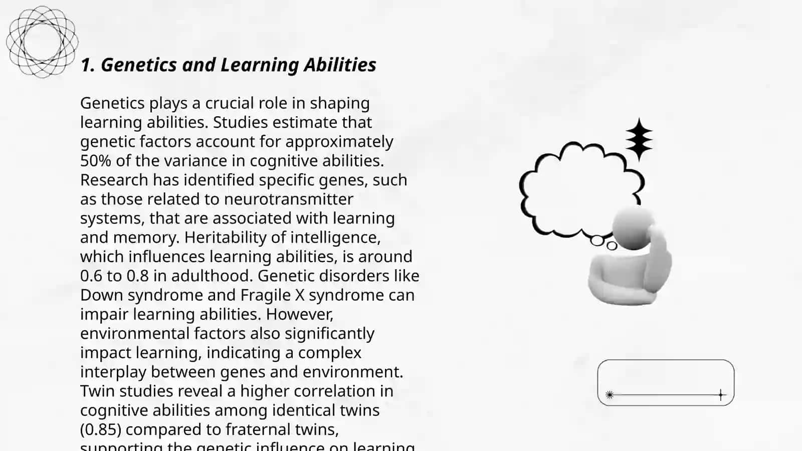 Genetics and Learning Abilities 3