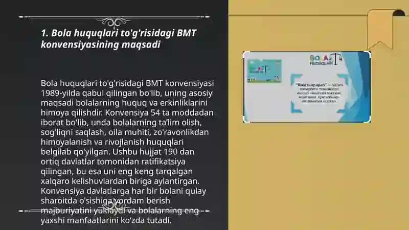 Bola huquqlari toʼgʻrisidagi BMT konvensiyasi 3
