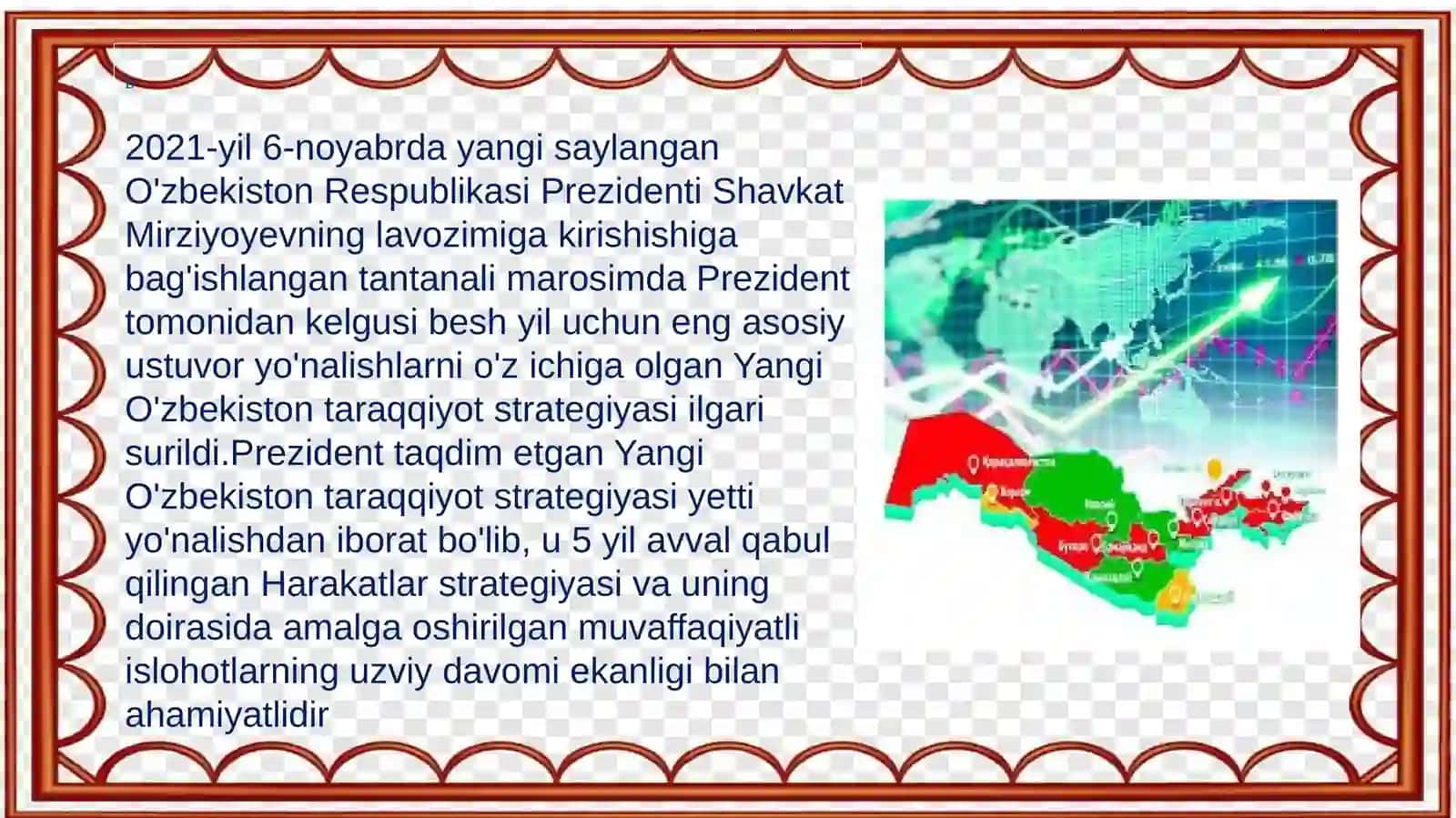 Yangi O'zbekiston taraqqiyot strategiyasi 3