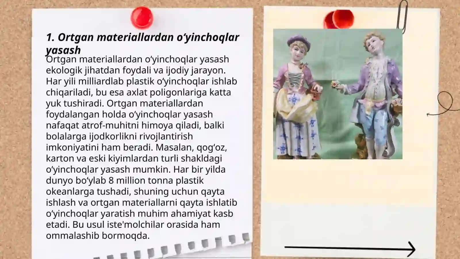 Ortgan materiallardan oʻyinchoqlar yasash 3