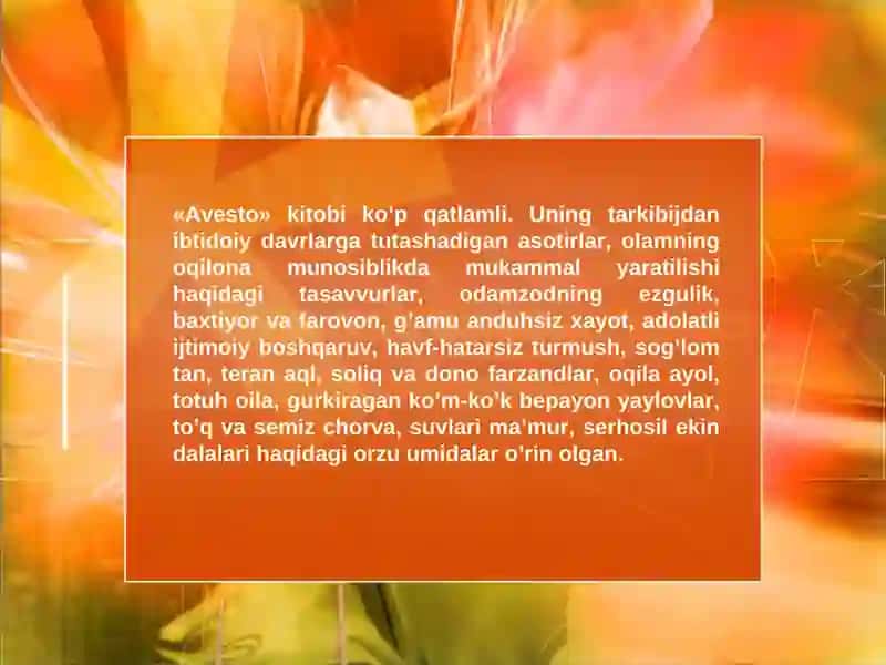 Avesto 3