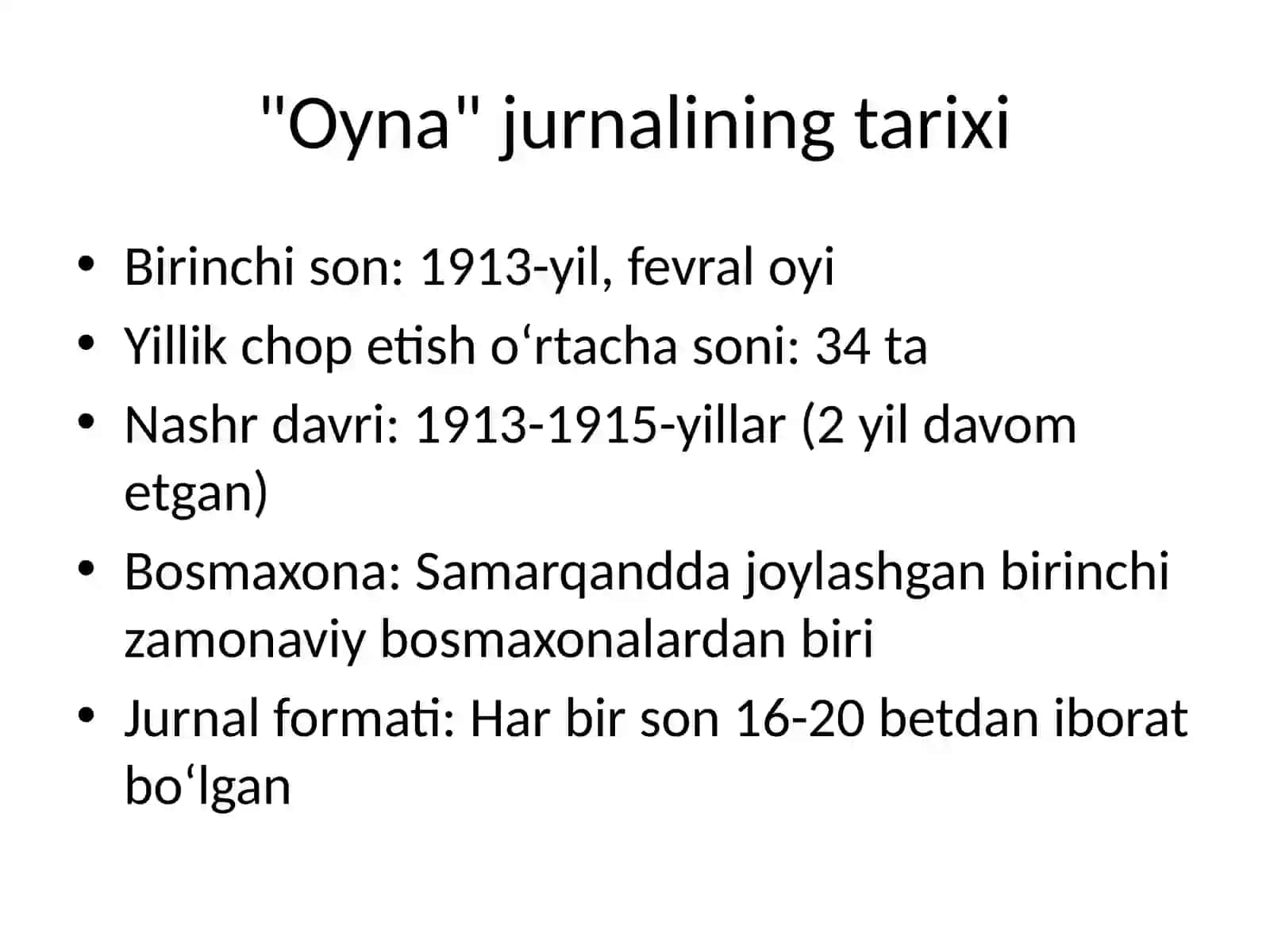 Oyna jurnali haqida 3