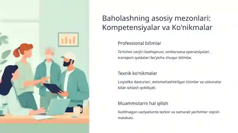 Logistika xodimlarining sifatini baholash 3