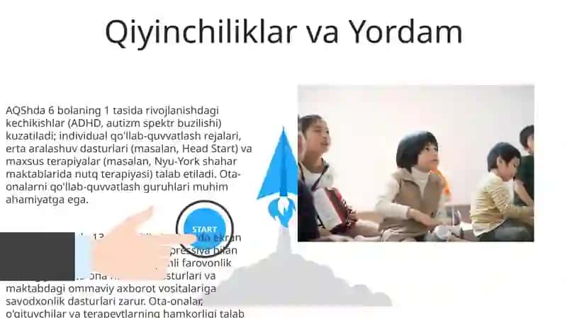 Bolalar psixologiyasiga oid mavzular doirasida Canva dasturida taqdimot 3