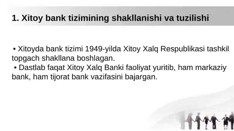 Xitoy banklari faoliyati 3