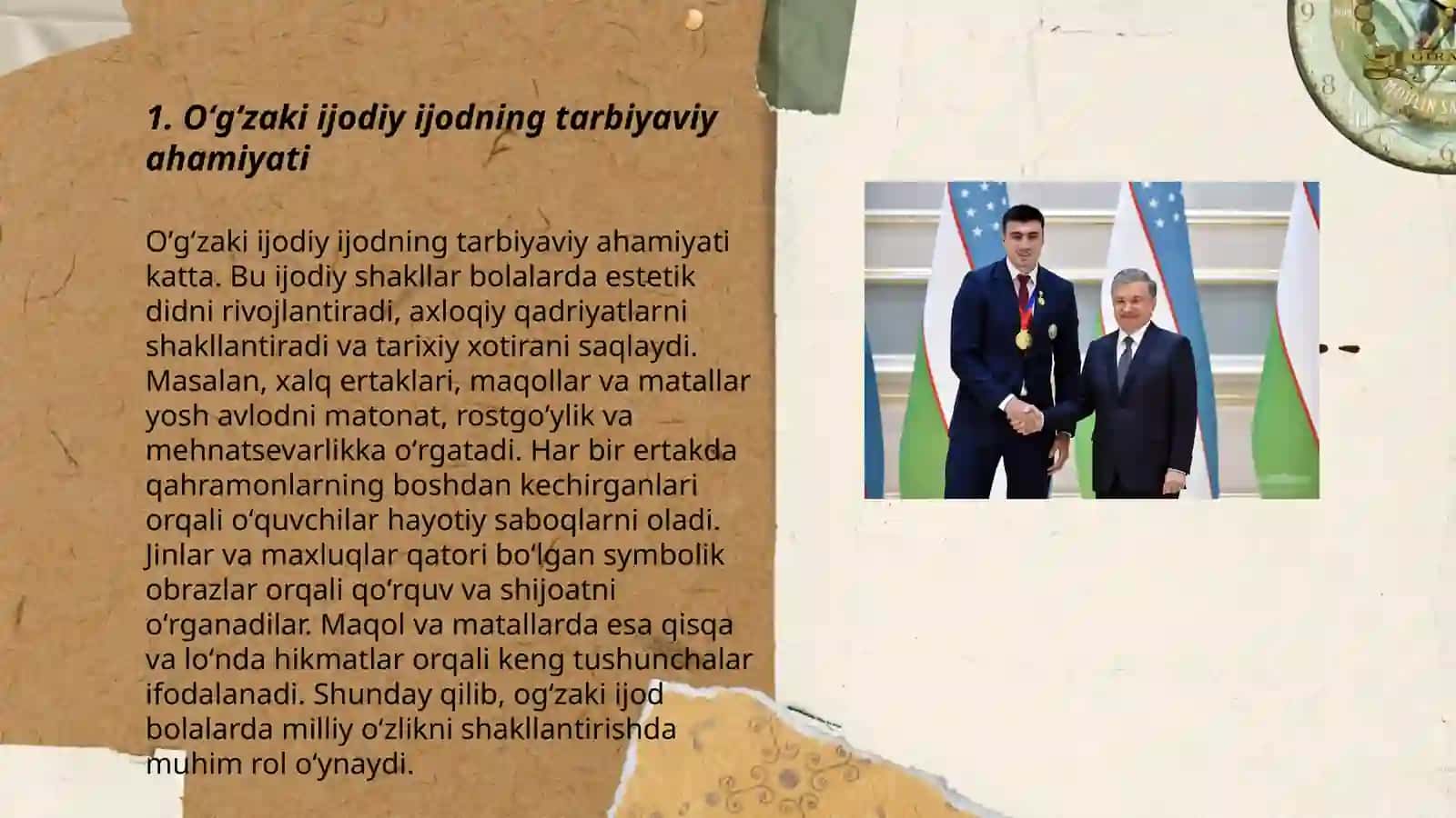 Xalq og'zaki ijodi namunalaridan tarbiyaviy maqsadlarda foydalanish yo'llari 3