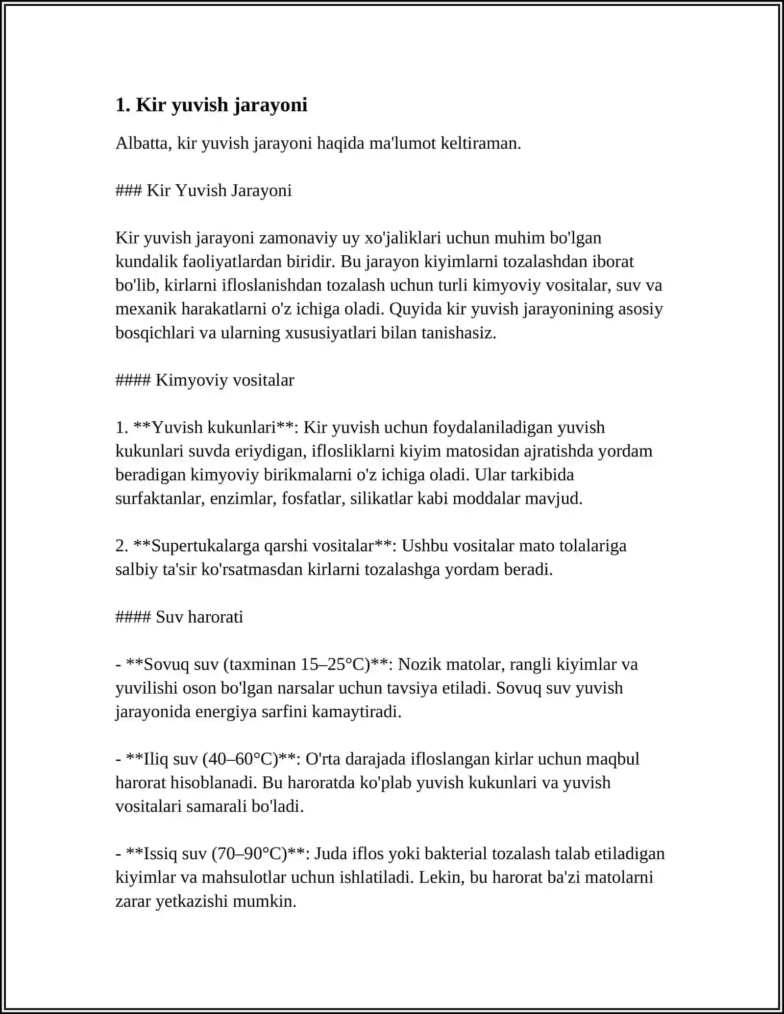 YUVISH VA TOZALASH USULLARINING ASOSIY TUSHUNCHALARI 3