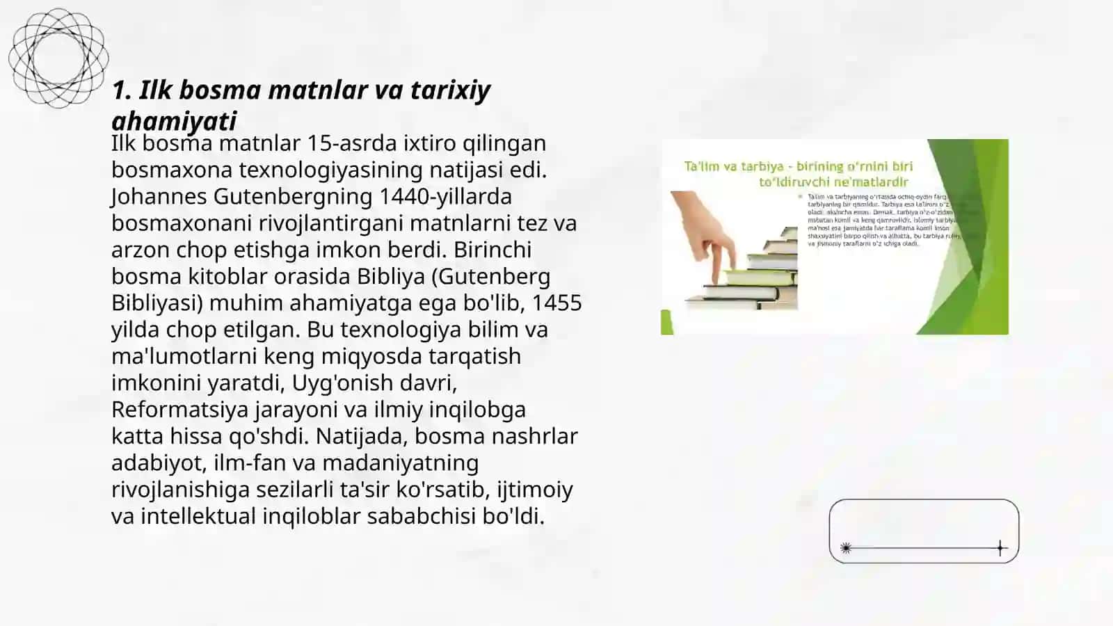 Insoniyat hayotida ilk bosma nashrlar 3