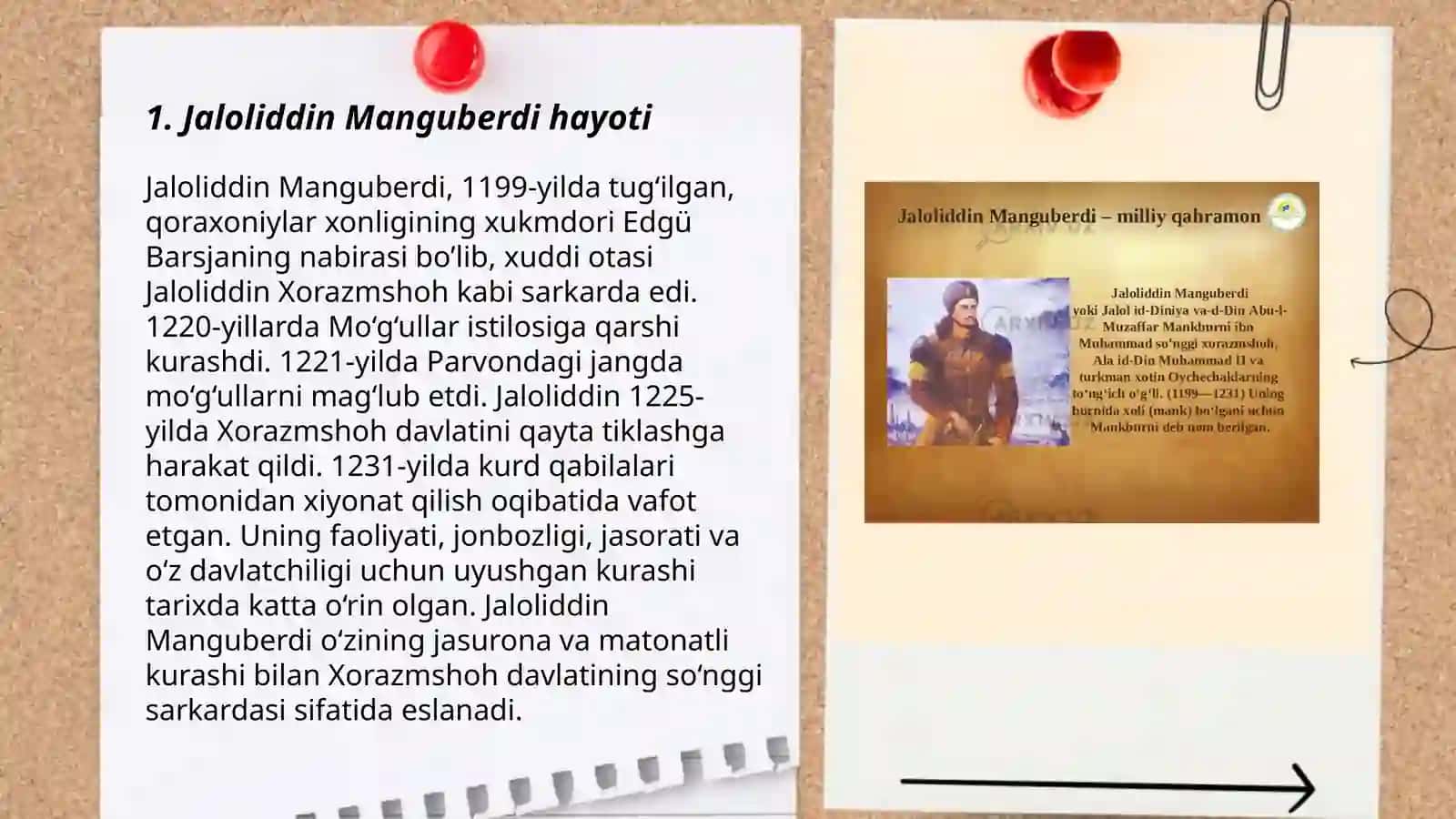 Jaloliddin Manguberdi -Vatan qahramoni 3