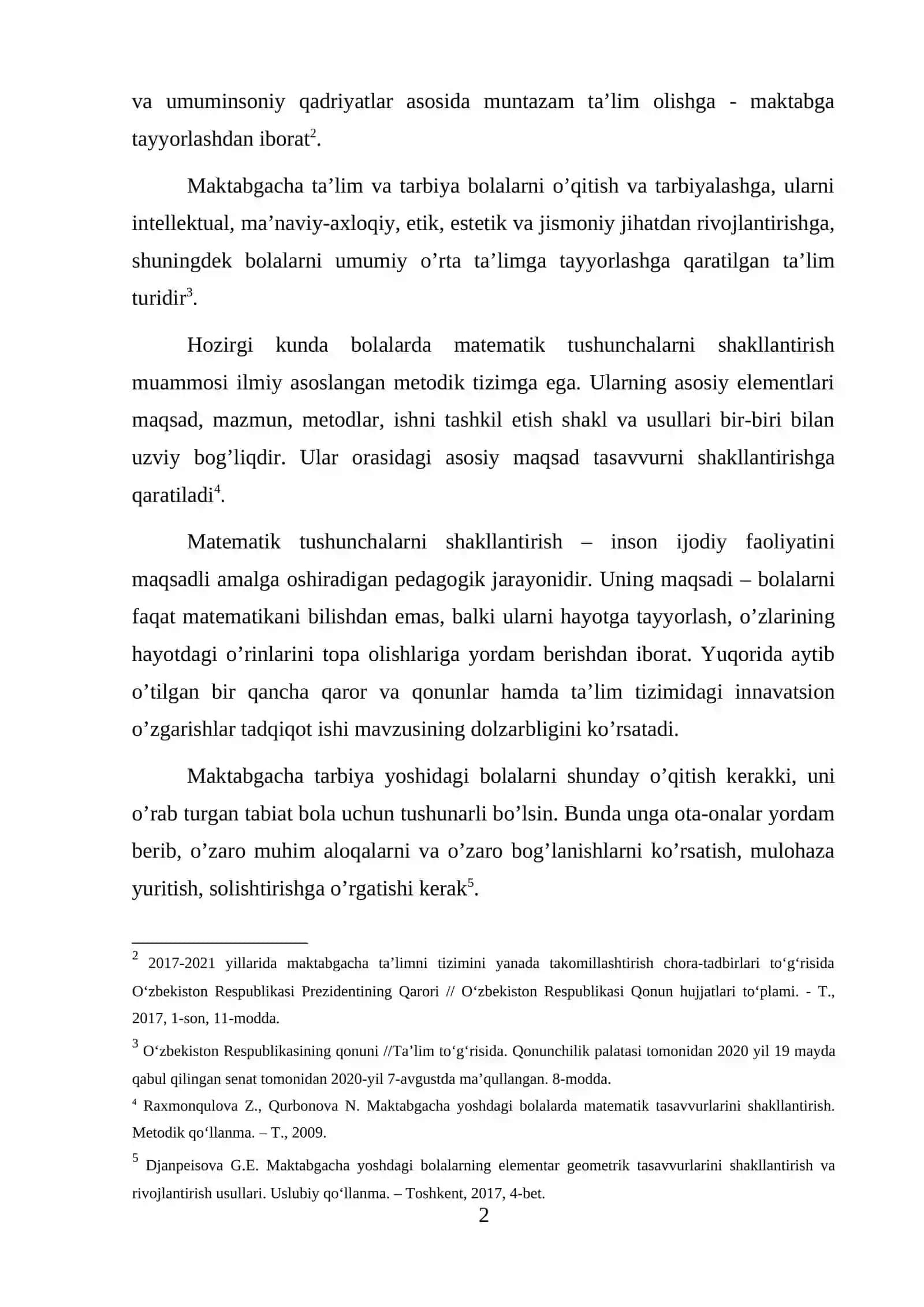 Bolalarning matematik tasavvurlarini rivojlantirish 3
