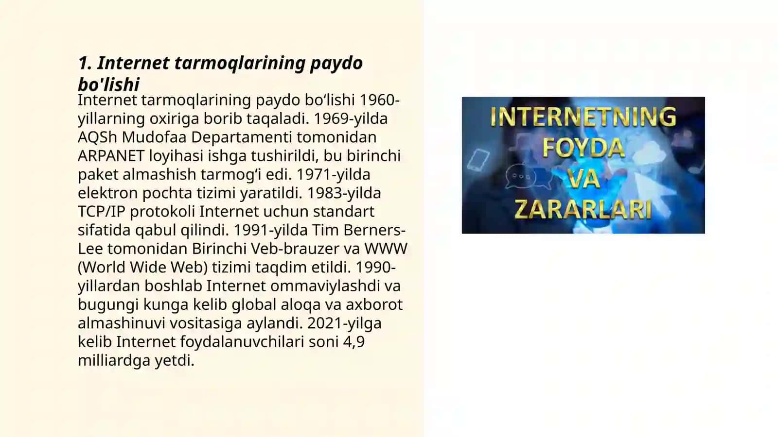 Internetning zamonaviy xizmatlari 3