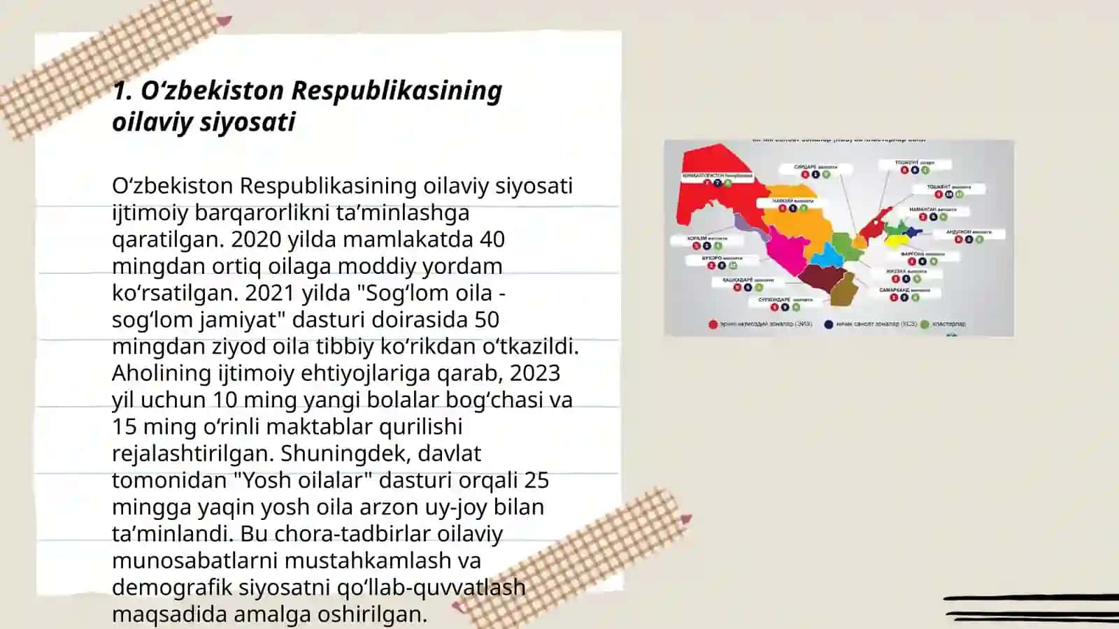 Oʻzbekiston respublikasi prezidentining oila va oila trabiyasi toʻgʻrisidagi asarlarini oʻrganish 3