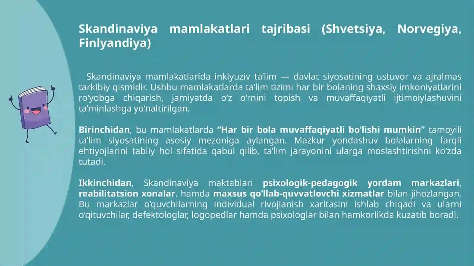 Inklyuziv ta’lim bo‘yich xorij tajribasi 3