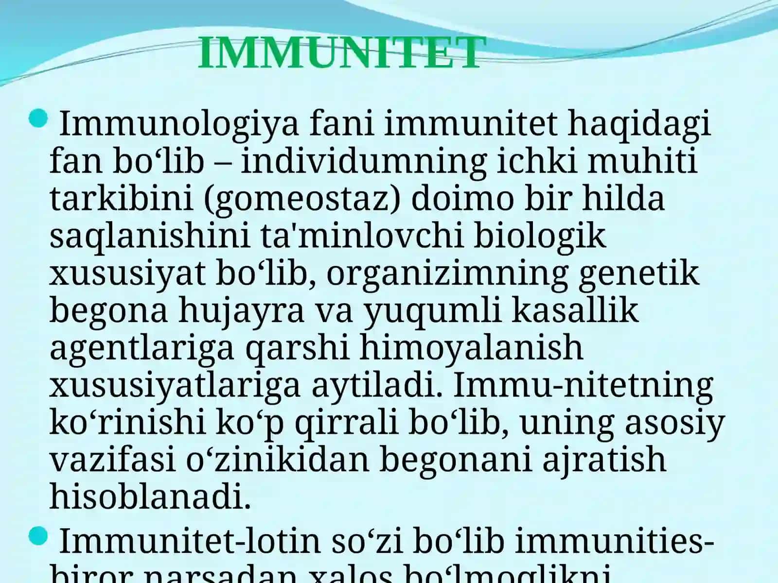 Immunitet.Immuntizimningtuzilishivafunktsiyalari 3