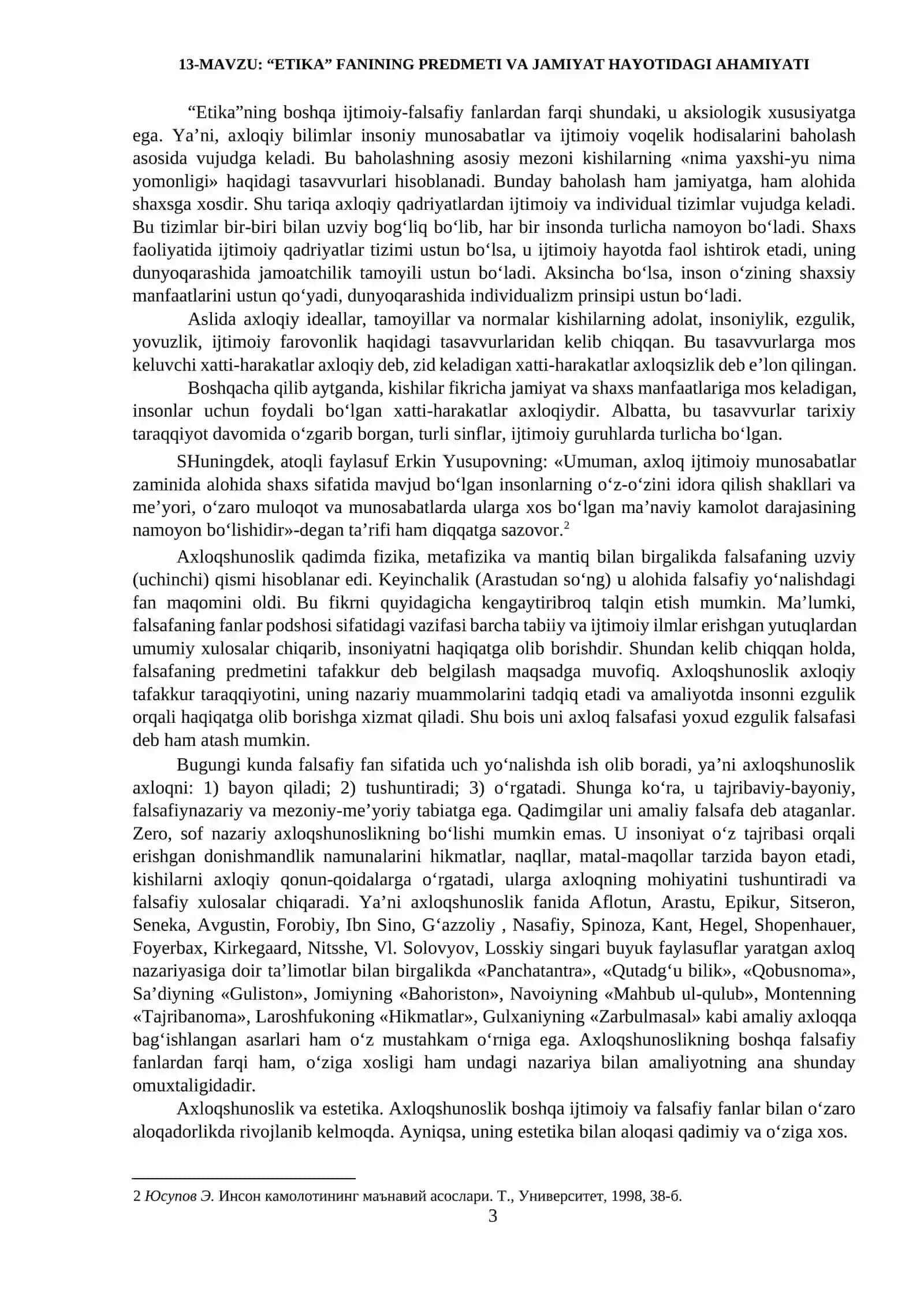 ETIKA FANINING PREDMETI VA JAMIYAT HAYOTIDAGI AHAMIYATI 3