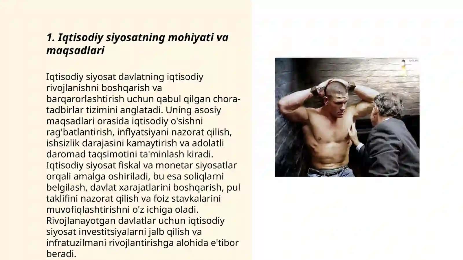 Iqtisodiy siyosat asoslari va tartib 3