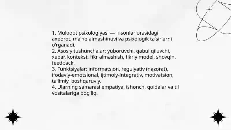Muloqot psixologiyasi 3