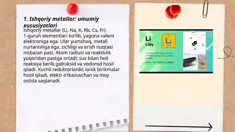 Ishqoriy metallar 3