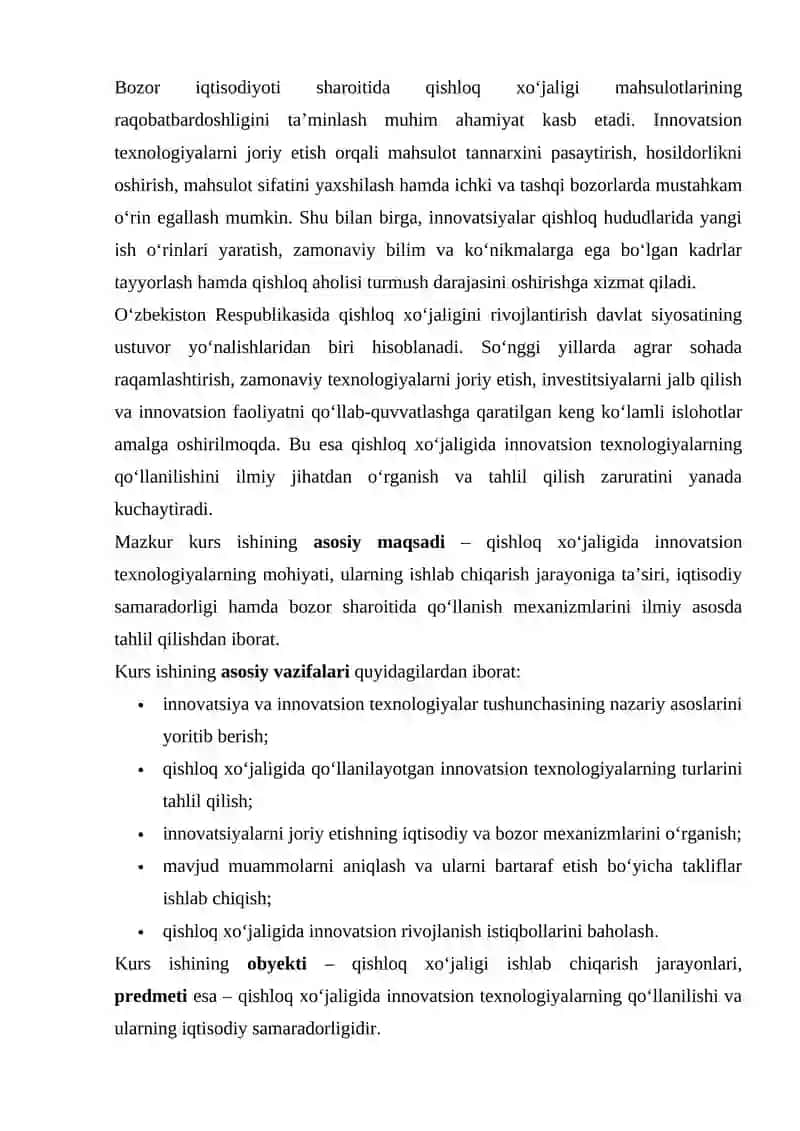 Kishloq xo‘jaligidagi innovatsion texnologiyalar 3