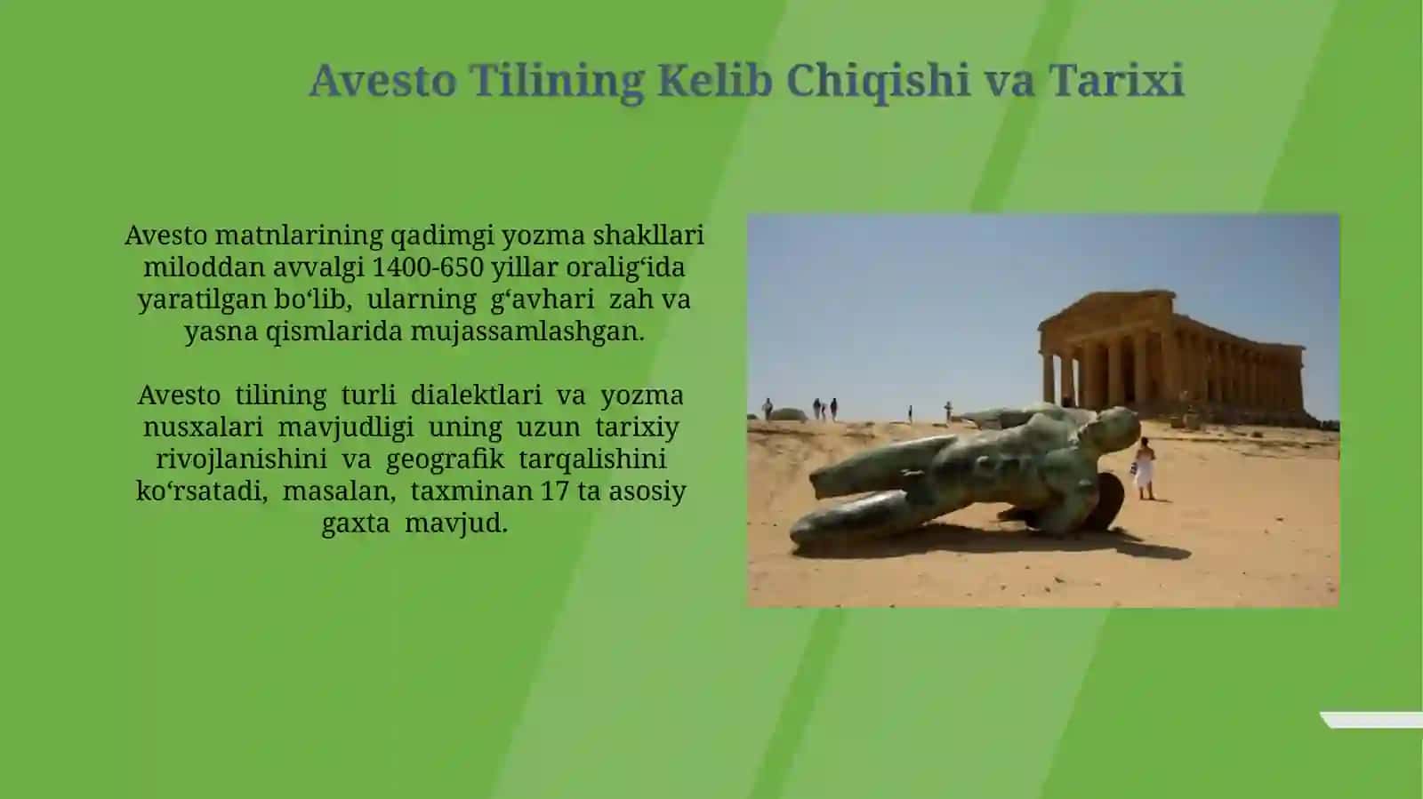Avesto Tilining Kelib Chiqishi va Tarixi 3