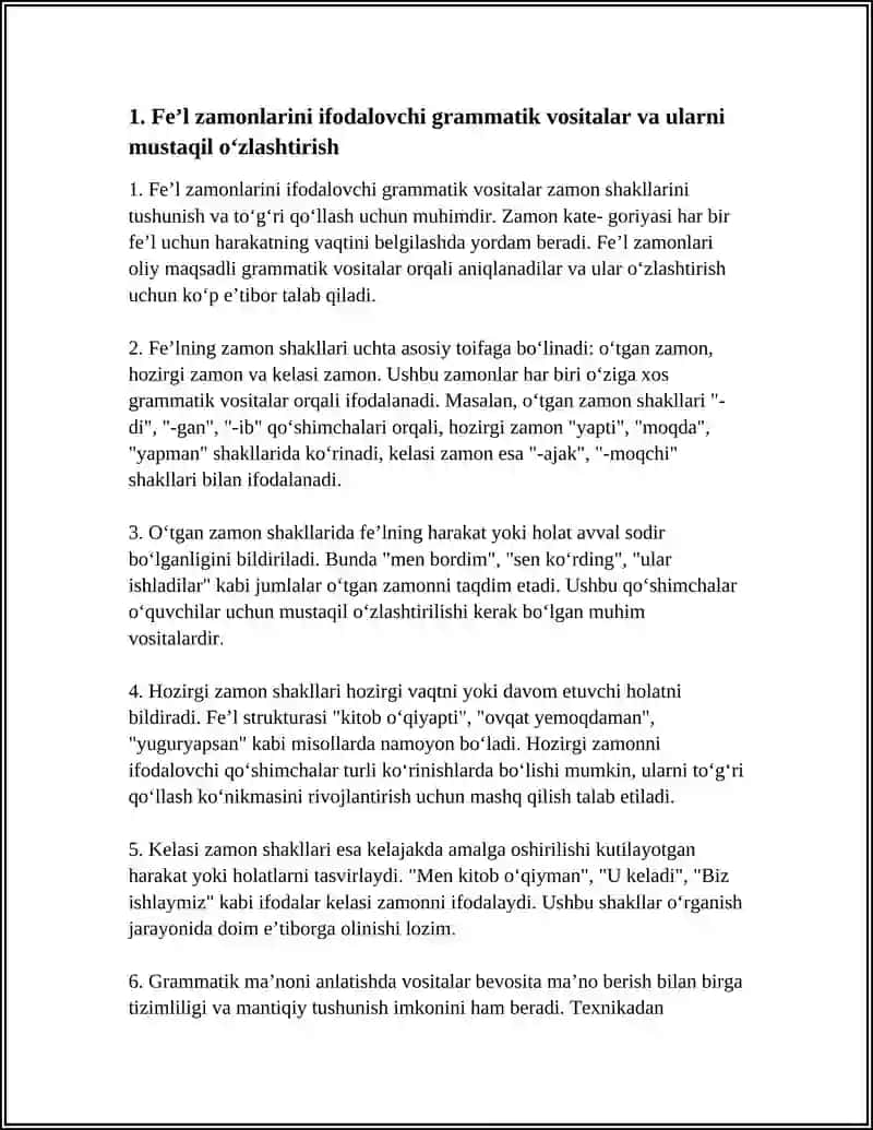 GRAMMATIK MAʼNONI IFODALOVCHI VOSITALAR 3