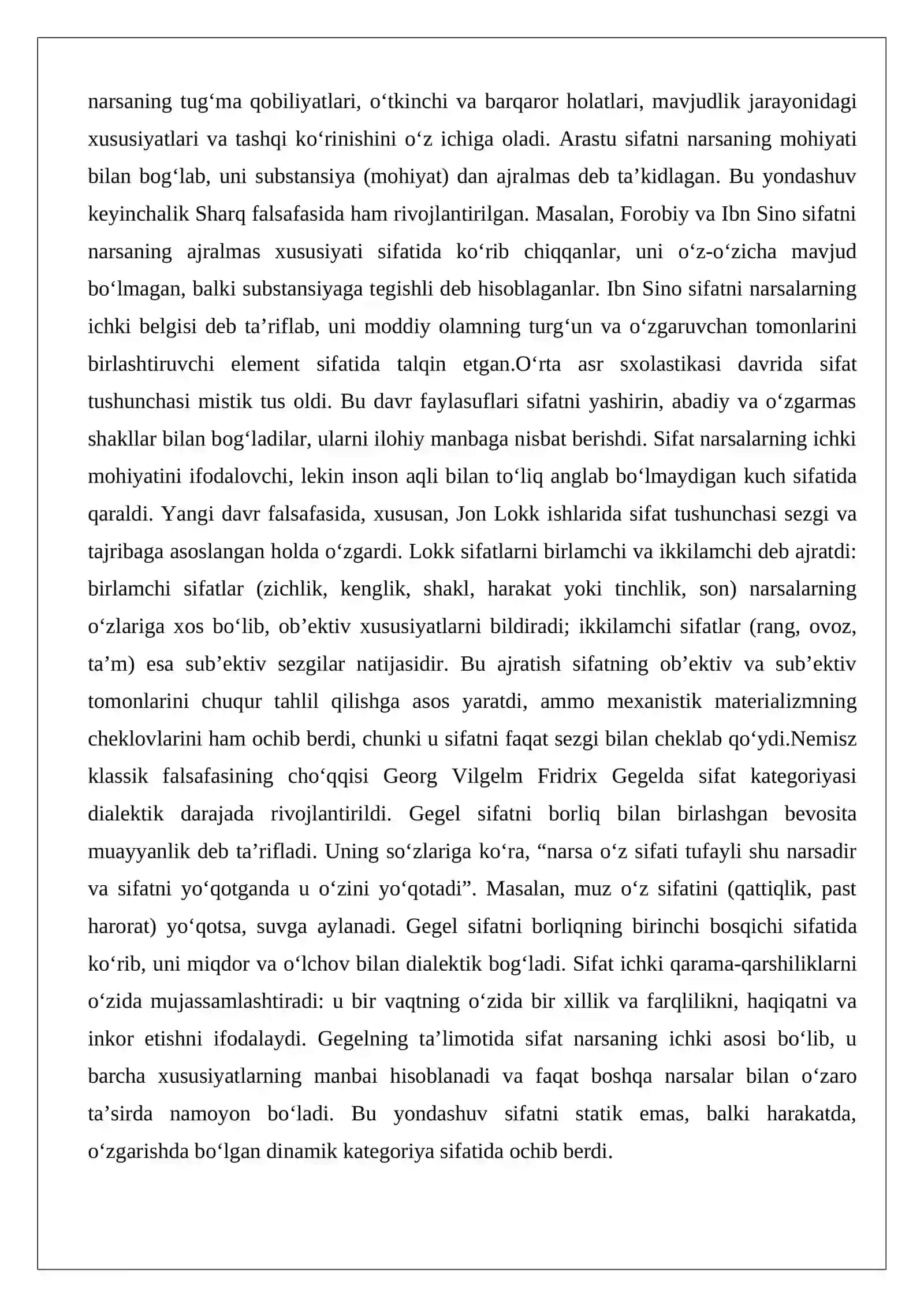 Sifat va miqdor kategoriyalarining o‘zaro bog‘liqligi 3