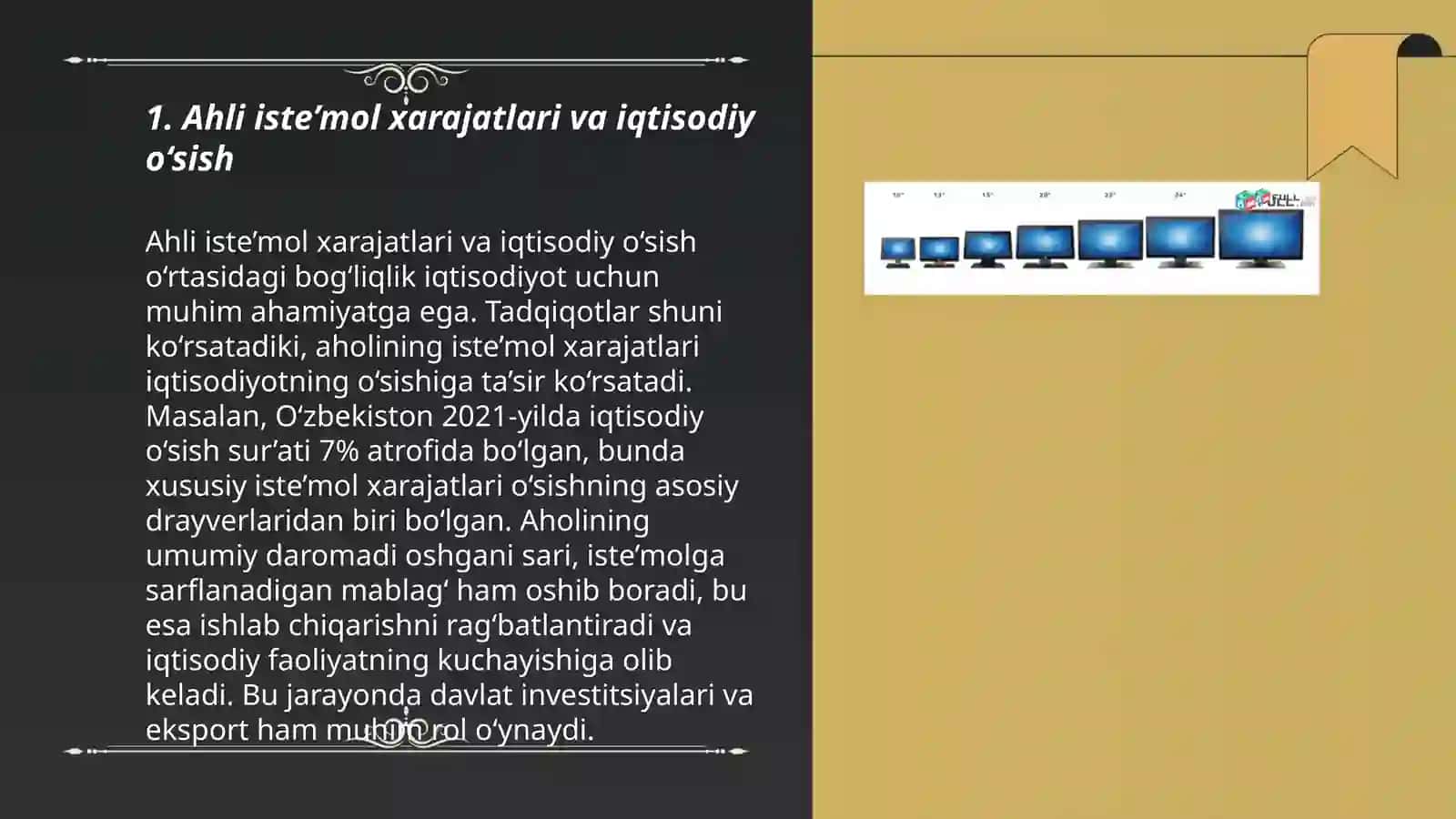Ahli iste’mol xarajatlari va iqtisodiy o‘sish 3
