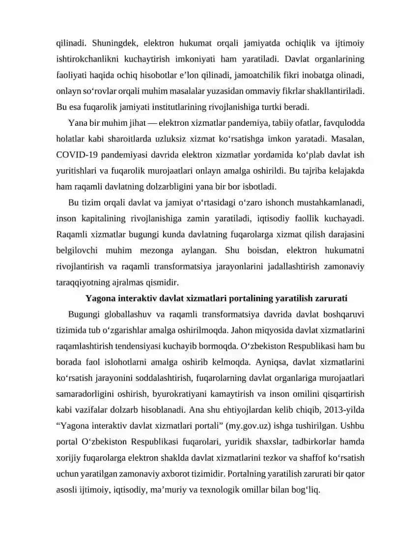 Yagona interaktiv davlat xizmatlari portal 3