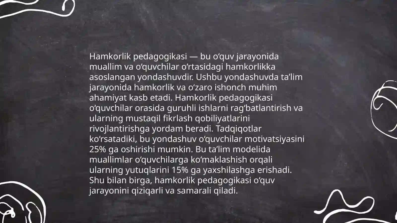 Hamkorlik pedagogikasining konseptual g‘oyalari 3
