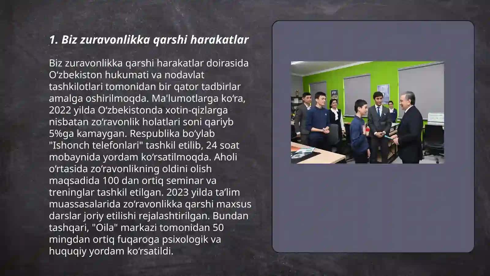 Biz zuravonlikka qarshimiz 3