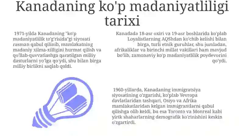 Kanada: Multikulturalizm va inklyuzivlik 3
