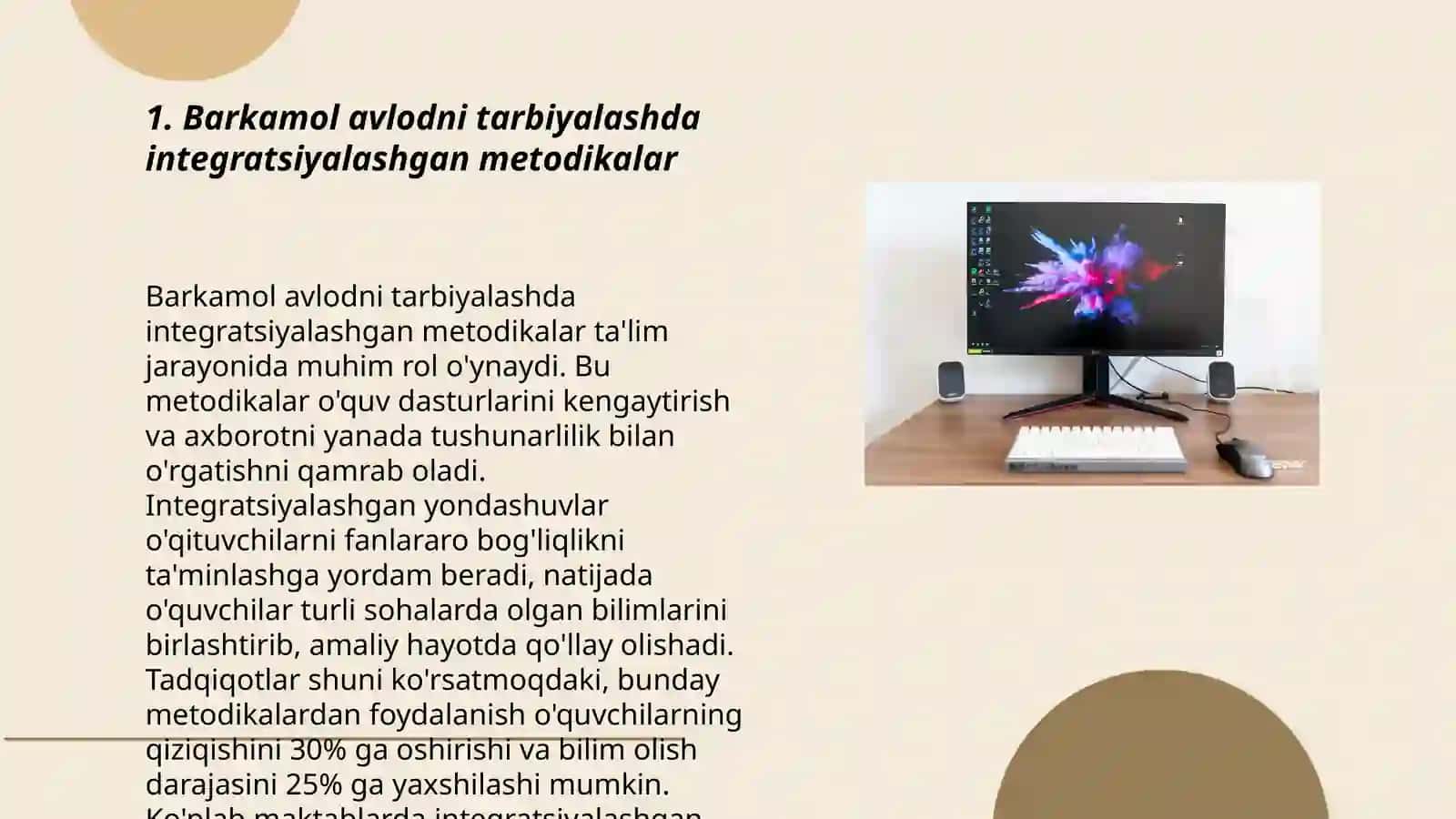 Maktabgacha ta'lim tizimida qo'llanilayotgan ilg'or pedagogik texnologiyalar 3