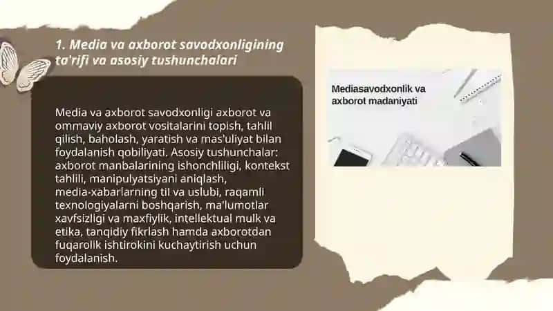 Media va axborot savodxonligi tushunchasi va uning ahamiyati 3