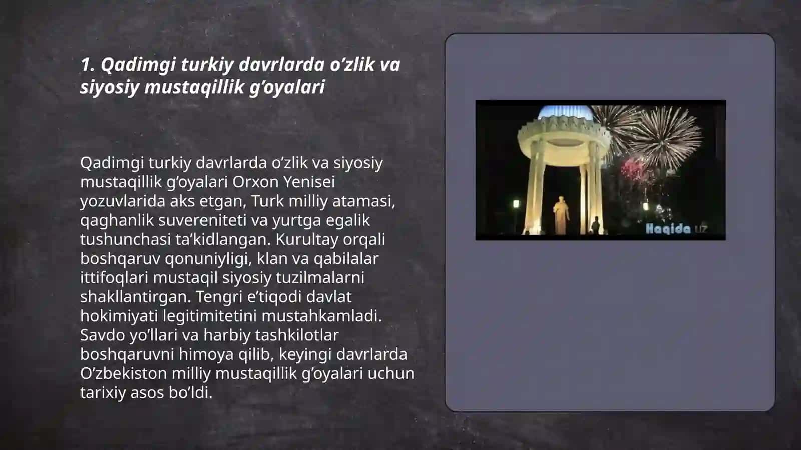 O’zbekiston mustaqillik g’oyalarining tarixiy asoslari 3