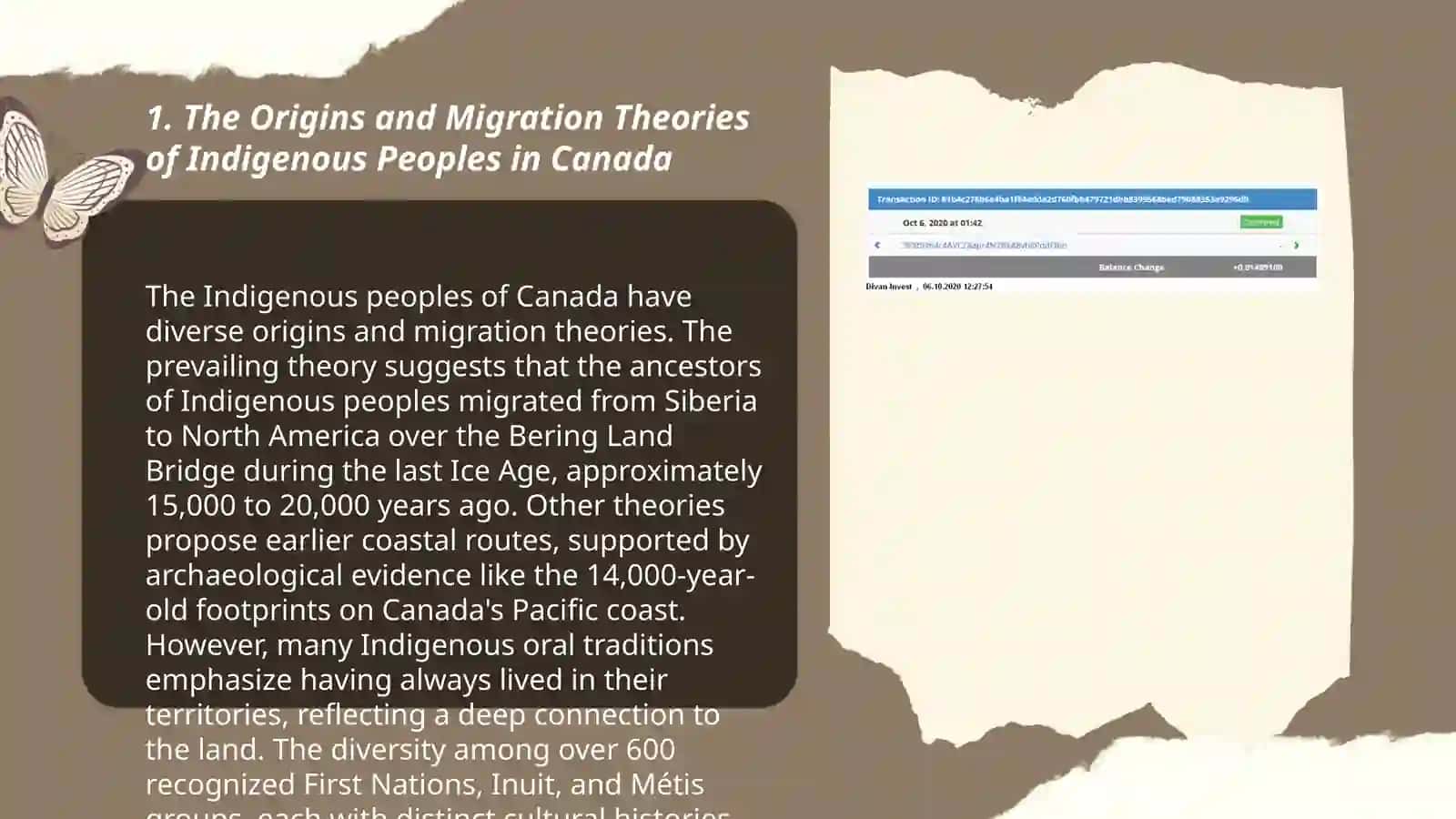 Origins and Migration Theories of Indigenous Peoples in Canada 3
