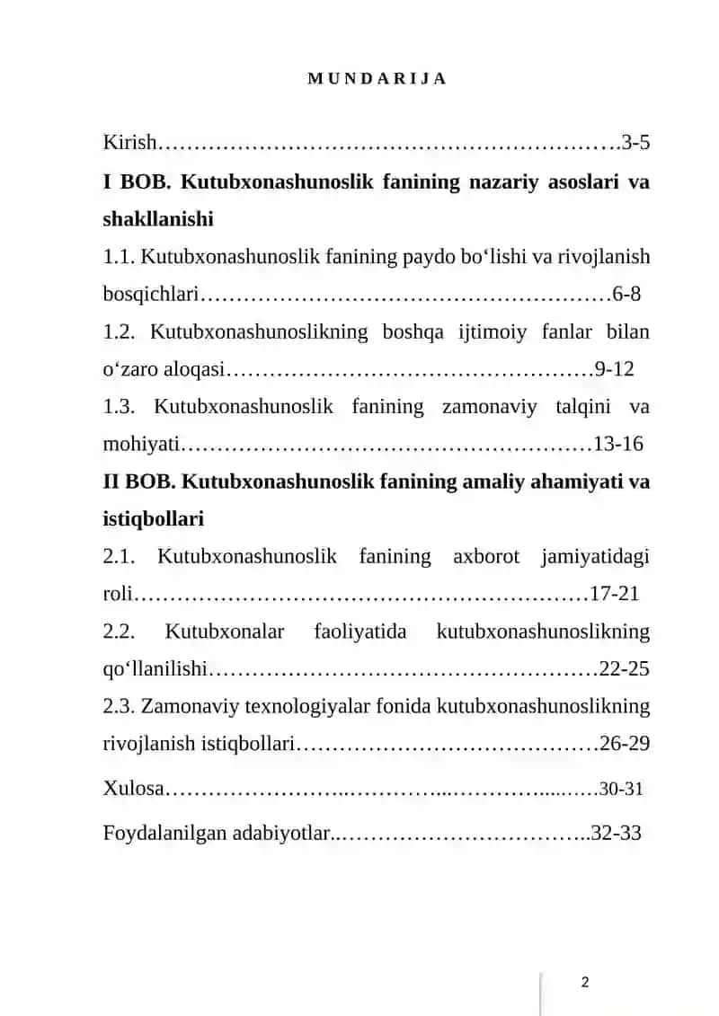 KUTUBXONASHUNOSLIKNING FAN SIFATIDAGI MOHIYATI 3