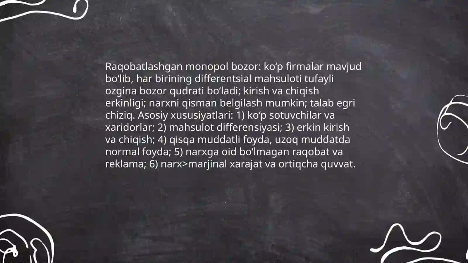 Raqobatlashgan monopol bozor sharoitida korxonalarning raqobat strategiyasi 3