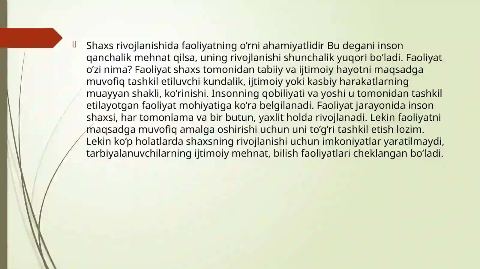 Rivojlanishning umumiy qonunlari va kotegoriyalari 3