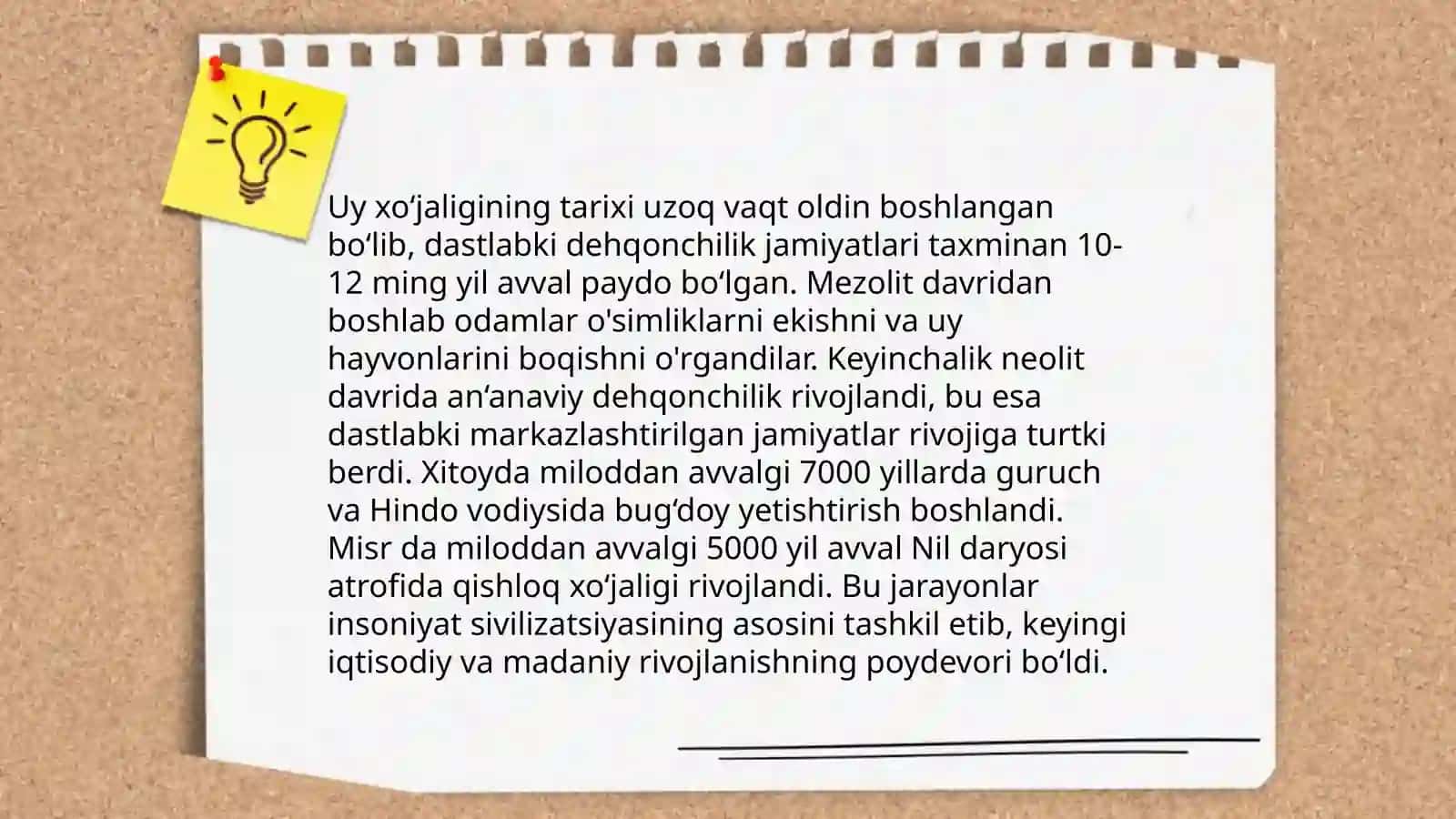 Uy xo'jaligi va uning turlari 3