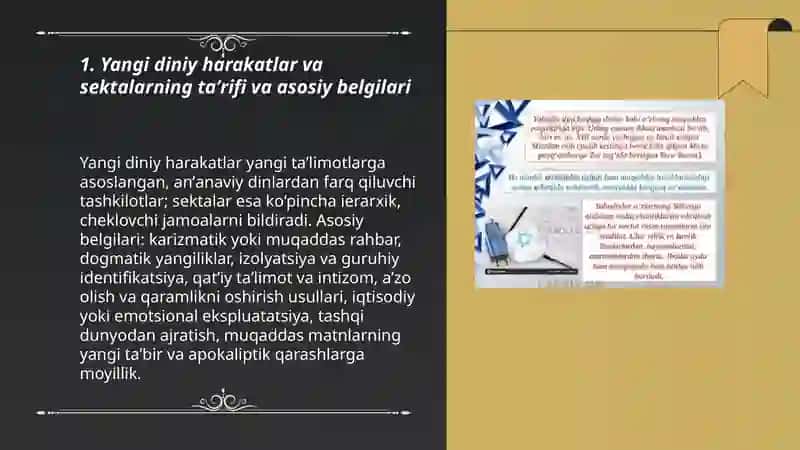 Yangi diniy harakatlar va sektalar 3
