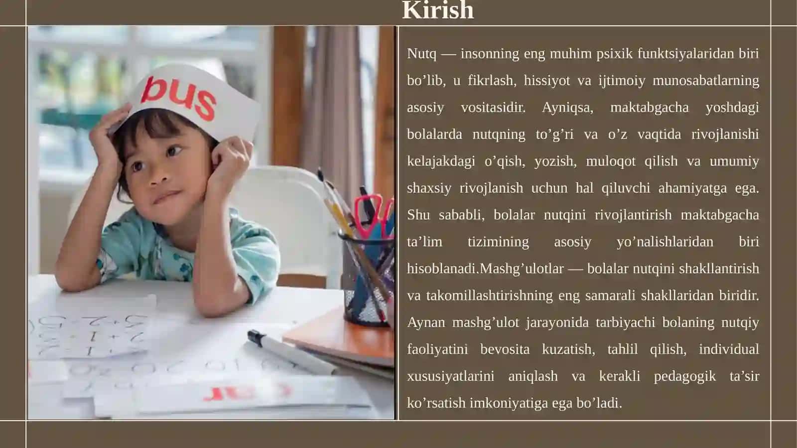 Mashg’ulotlar do' bolalar nutqini kuzatish 3