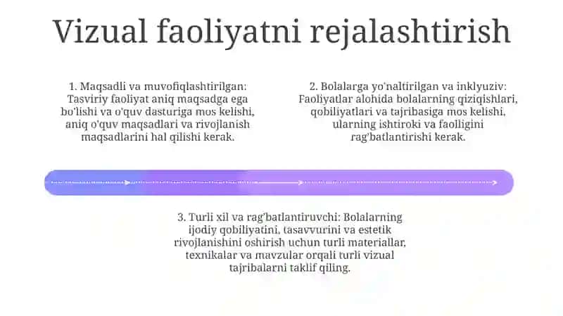 Mtt Larda Tasviriy Faoliyat Bo'Yicha Ishlarni Rejalashtirishda Asosiy Tamoyillar 3
