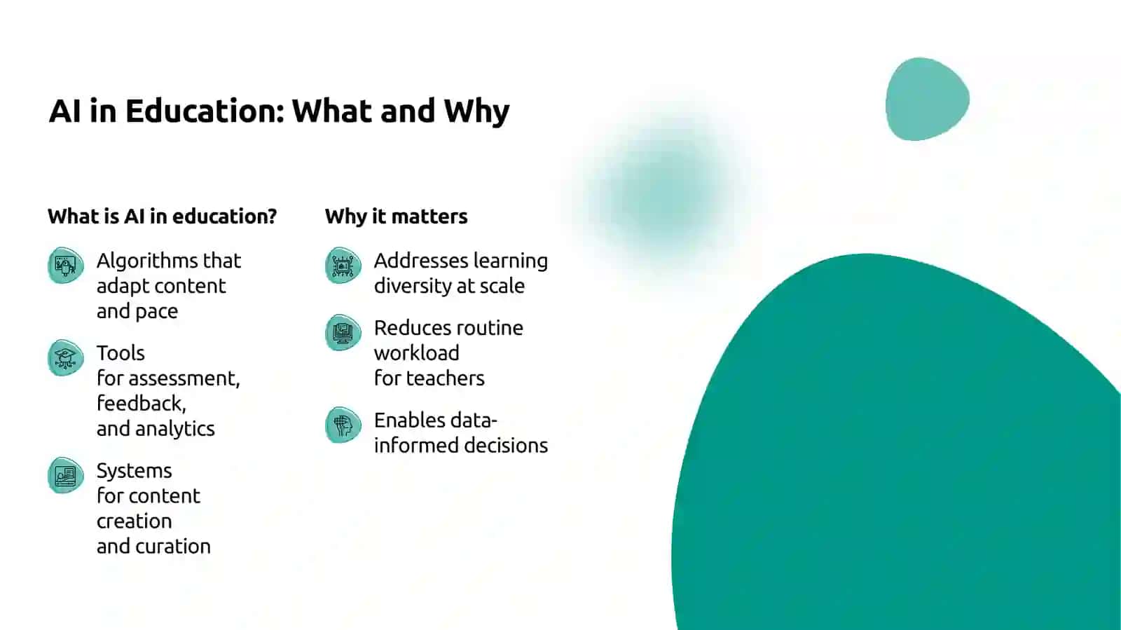 THE Role of AI inthe Development ofthe Education System 3