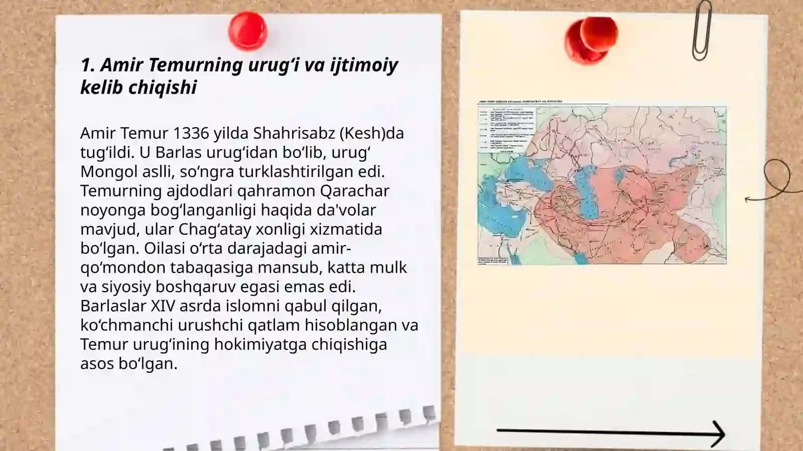 Amir Temur davlatining tashkil topishi 3