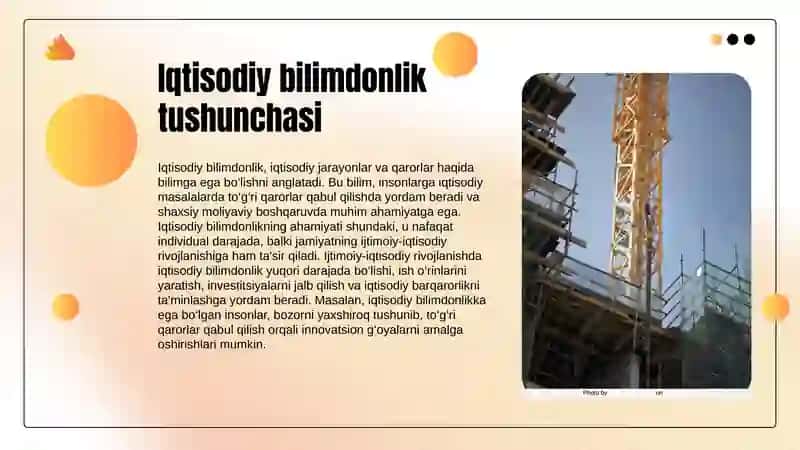 Iqtisodiy bilimdonlik darajasi va uning koʻrsatkichlari 3
