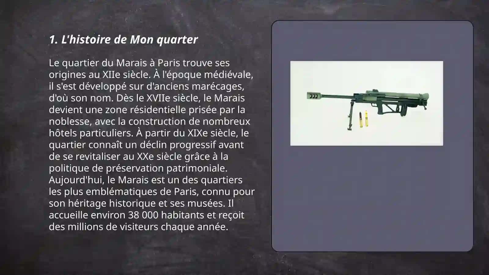 Mon quarter et ses lieus importants 3