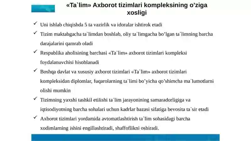Ta`lim jarayonini tashkil qilish 3