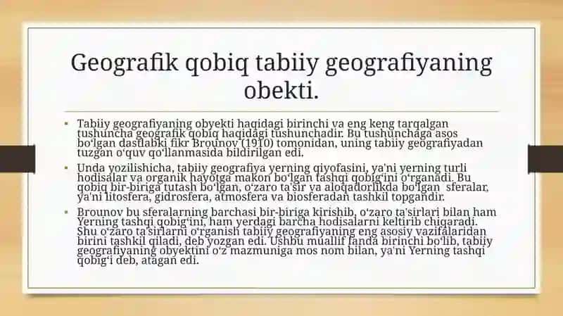 Yerning geografik qobig‘i. Litosfera, materik va qit’alar 3