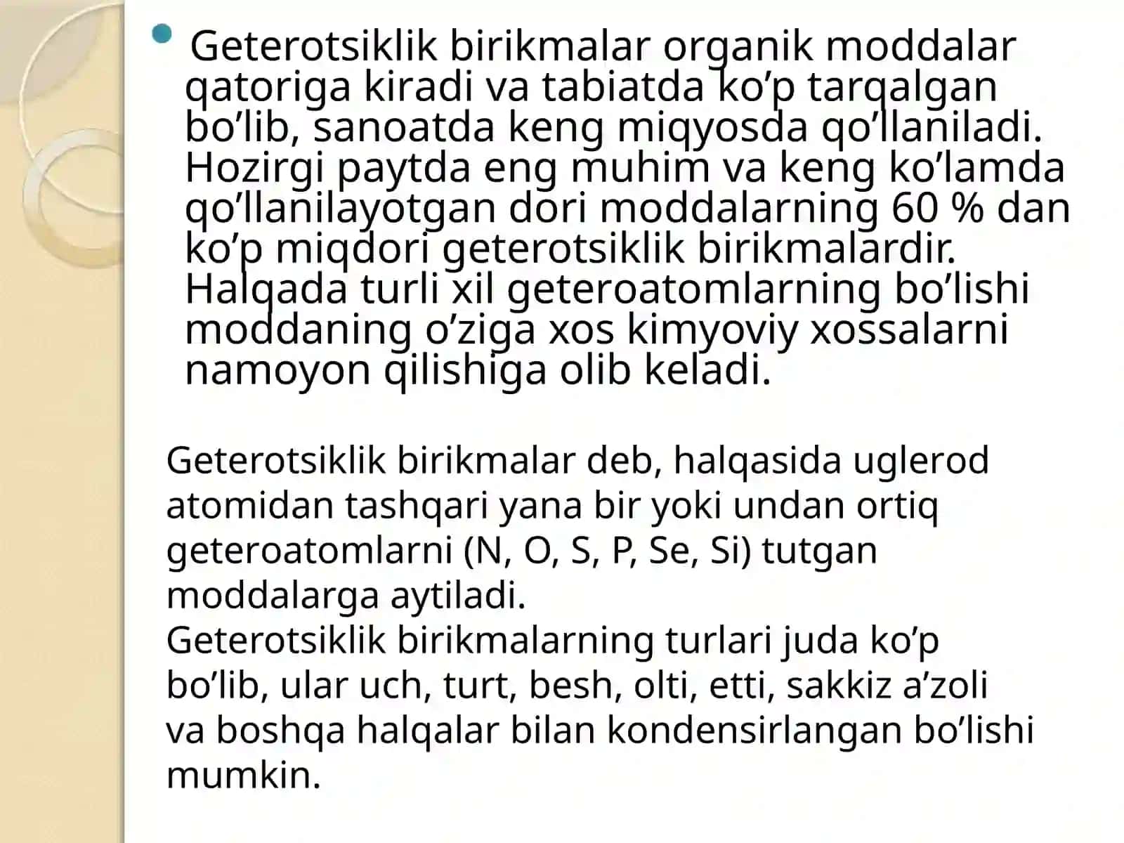 ORGANIK KIMYO - PIRAZOL KURS ISHI 3