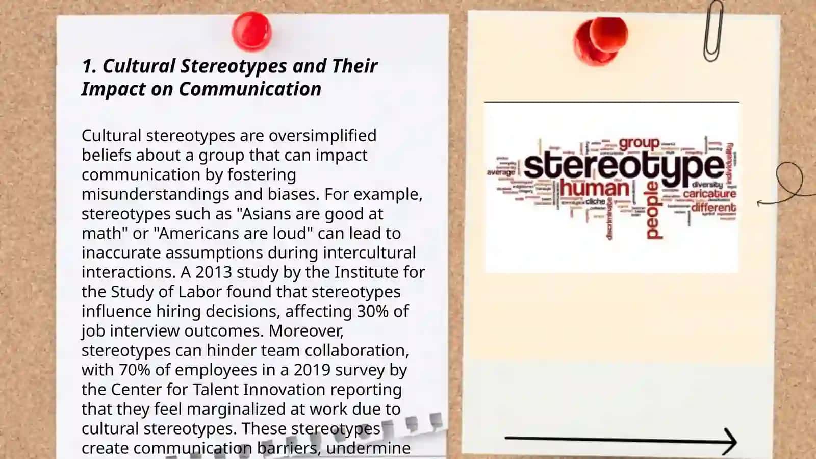 Extralinguistic issues in cross-cultural communication: stereotypes 3